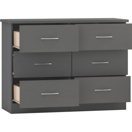 Nevada 6 Drawer Chest | Furnisho