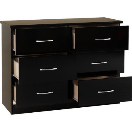 Nevada 6 Drawer Chest | Furnisho