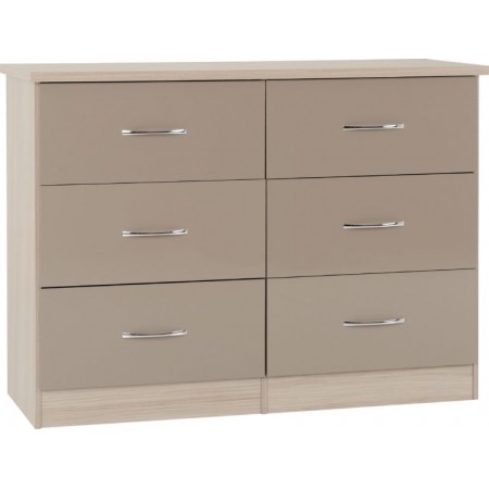Nevada 6 Drawer Chest | Furnisho