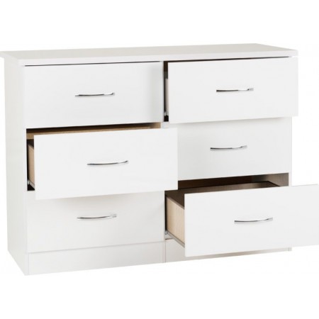 Nevada 6 Drawer Chest | Furnisho