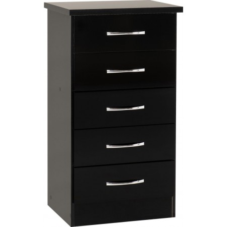 Nevada 5 Drawer Narrow Chest | Furnisho