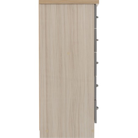 Nevada 5 Drawer Narrow Chest | Furnisho